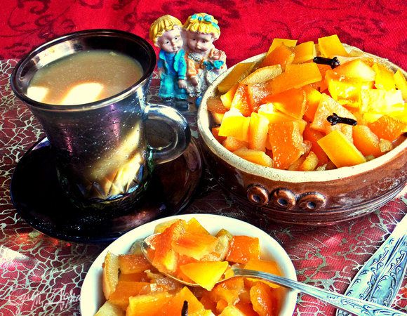 Попробуйте сварить солнечное, слегка пикантное варенье и удивите близких! Мне очень понравилось)))