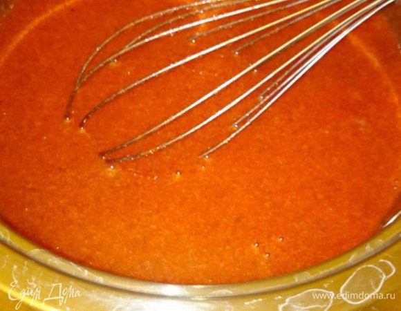 Нагреть до полного растворения желатина.