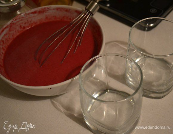 И в формочки. Убрала в холодильник.