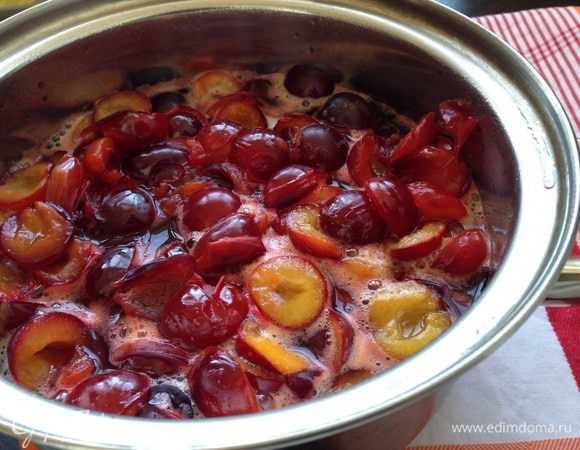 Вот слива через 10 минут.