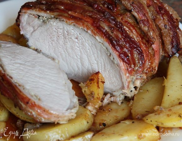 Вот такое мясо получилось. Было вкусно! 