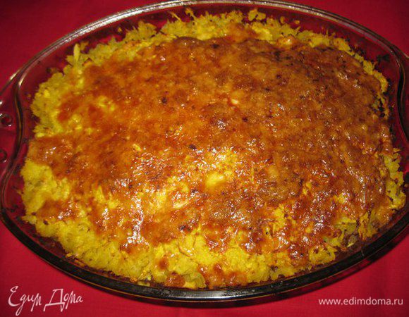 Запекать в духовке около 45 минут, при температуре 180-200 градусов. И дать постоять в выключенной духовке еще 10 минут.