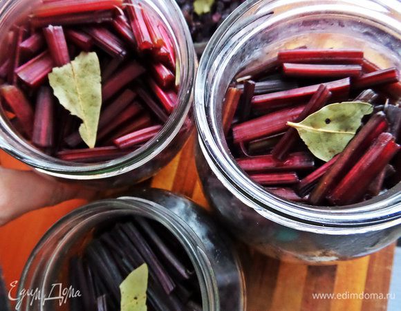 С ними проделала те же манипуляции: сливала, заливала водой.