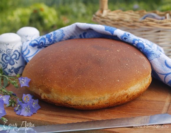 Выпекать в разогретой духовке 15 минут при 250С, 35 минут при 180С. 

