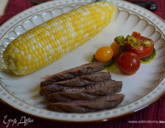 Подаем с овощами. Приятного аппетита.