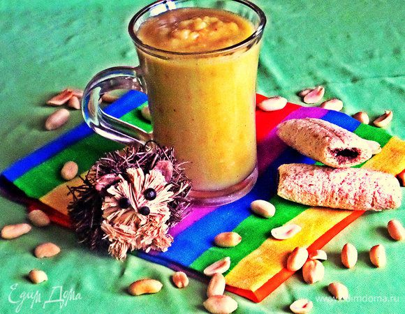 Также этот коктейль можно подать с пломбиром, будет вкусно!