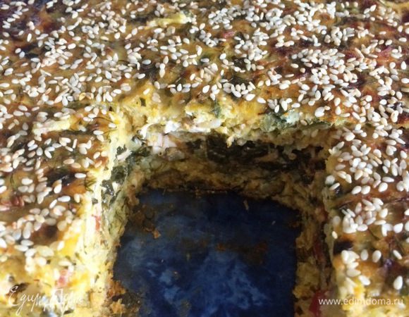 Затем нарезаем на порции.