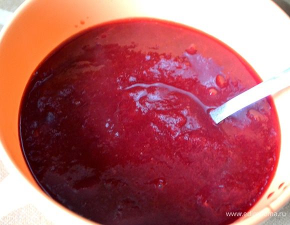 Взбиваем миксером до однородности. Уже на этом этапе ароматно, ярко и вкусно!