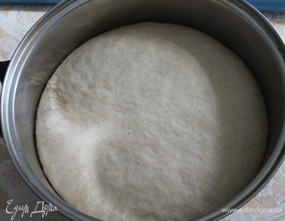 Поставить подходить на 50 минут. Затем обмять и снова оставить минут на 30-40.