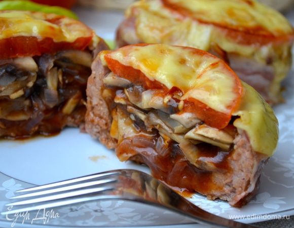 А вот "сумка пастуха" в разрезе! 
Приятного аппетита! 