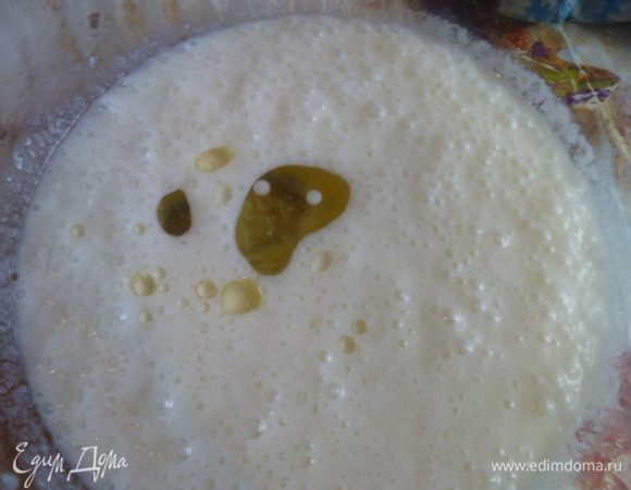 Добавляем растительное масло