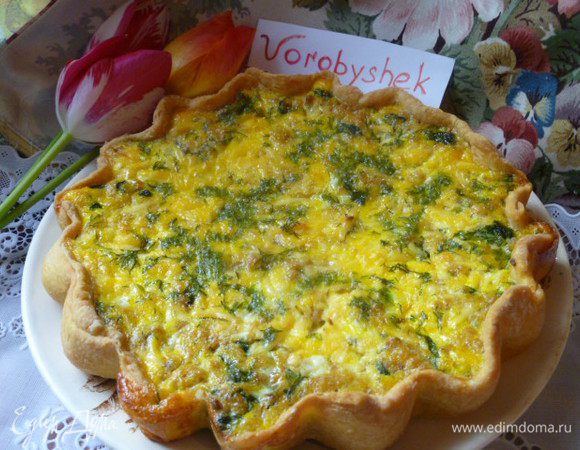 Затем вынуть из формы. Пирог легко вынимается из любой формы.
