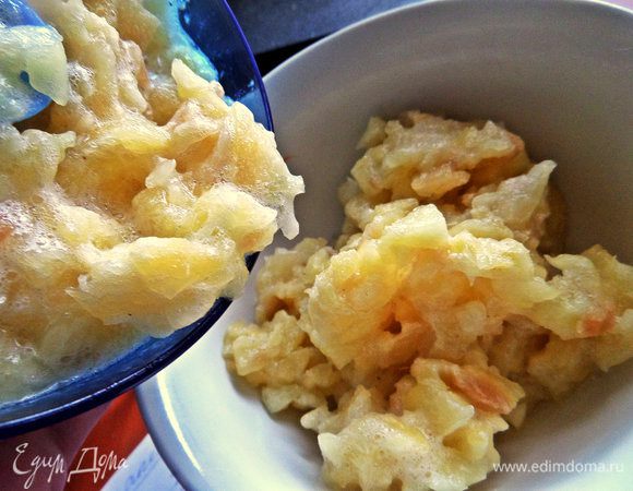 Конечно, получилось не пюре, но и этого достаточно.