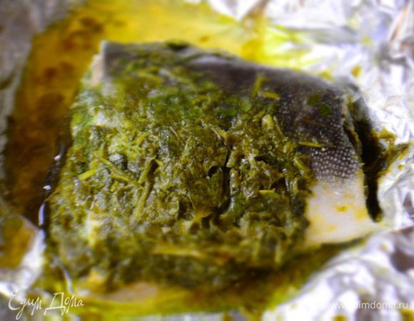 Вот так выглядит рыбка после запекания! Сочная и ароматная!