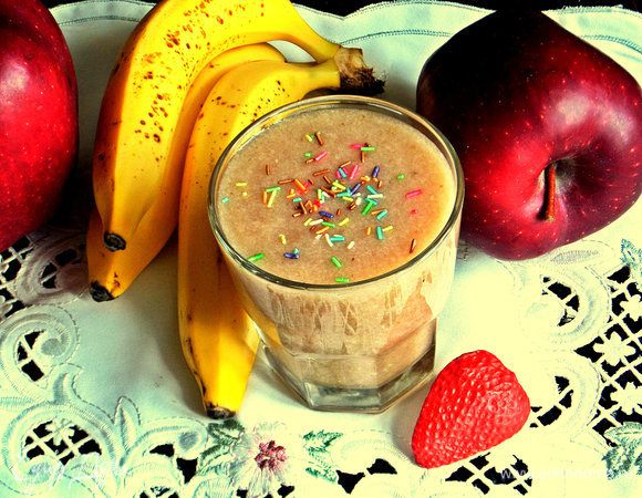 Верх можно украсить корицей, тёртым шоколадом или сахарной крошкой.