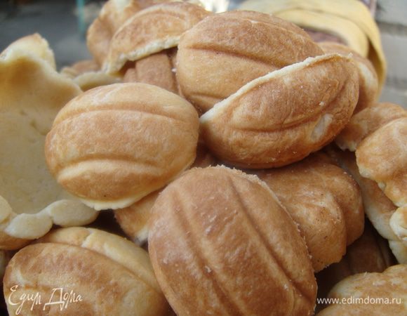 Охлажденным чизкейком начинить наши испеченные шкорлупки