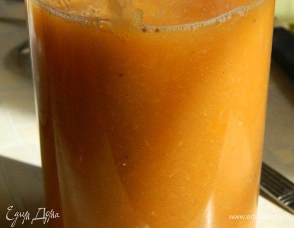 Взбить блендером и разлить по бокалом. По желанию можно охладить :) Приятного аппетита!