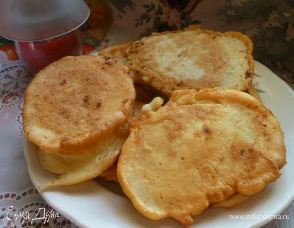 Снаружи, как оладушки.