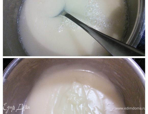 Для аутолиза необходимо смешать муку с водой венчиком, чтобы не было комочков. На среднем огне довести смесь до кипения, постоянно помешивая. Как смесь начнёт "пыхтеть", выключить огонь и на тёплой плите замешивать в течении двух мин. У вас образуется вязкая масса, накройте её плёнкой  и поставьте для отдыха на 4 - 12 часов в холодильник. У меня стоял ночь в холодильнике. 