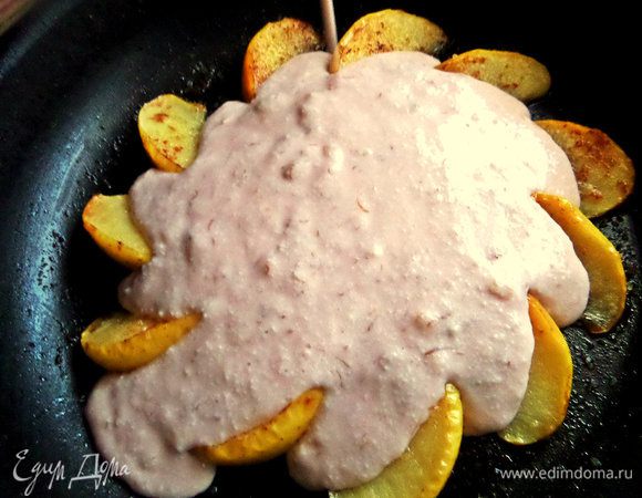 У меня форма-22 см в диаметре.