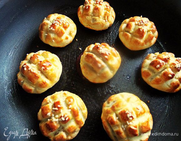 Выпекаем 20 минут при 180 градусах.