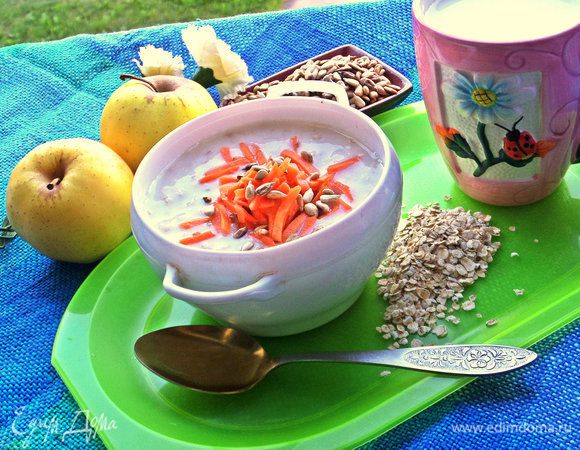 Вот вам ещё одна идея "внедрения" полезной морковки в рацион любимого чада)))