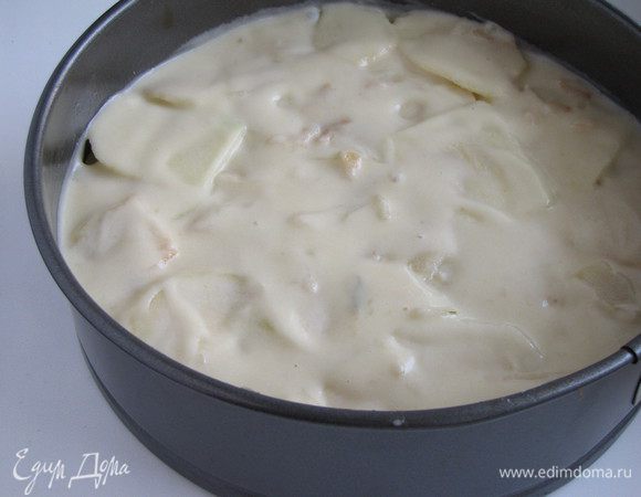 Повторить слои три раза.