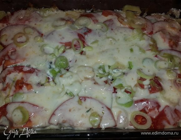 Через 40 минут снимаем фольгу, убавляем жар в духовке до 180 С и запекаем еще 20 минут до образования румяной корочки.