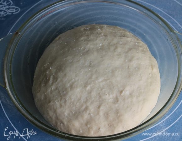 Отправить на 30 мин. в теплое место, закрыть пленкой.