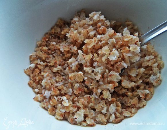 Вот такие разбухшие хлопья в итоге получаем.