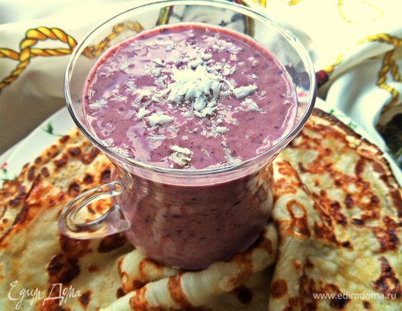 Очень вкусный бархатистый смузи и гречку не узнать в нём!