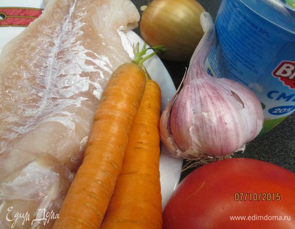 Это те ингредиенты, которые нам понадобятся.