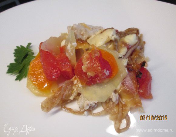 Есть можно прямо из горшков, а можно выкладывать на тарелки.