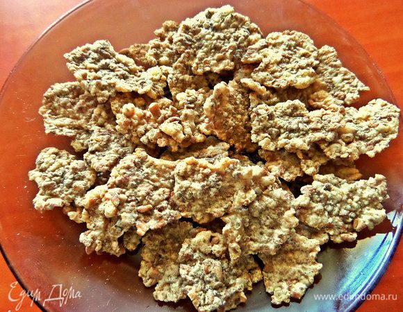 Возьмём любые хлопья для завтраков (у меня цельнозерновые).