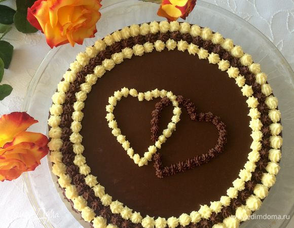 Вот так получилось у меня украсить чиз.