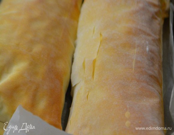 Немного остудить и посыпать сахарной пудрой!