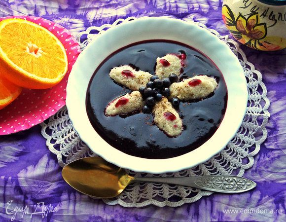 Такой суп-десерт съедается моментально и взрослыми и детьми)))