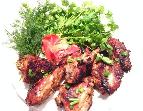 Наслаждаемся ароматной курочкой!