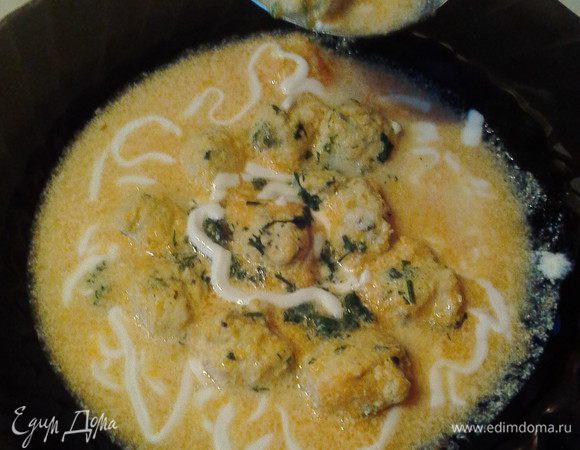 Разливаем по порциям, приятного аппетита!