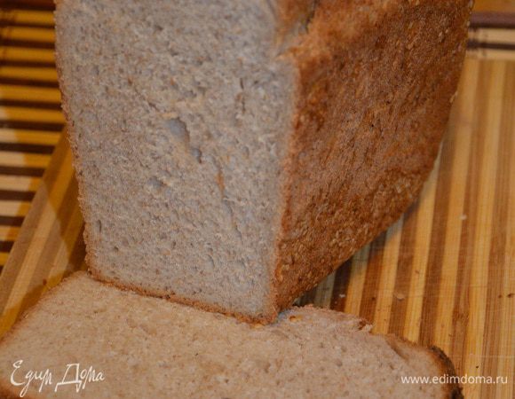 А вот и пшеничный на ржаной закваске!