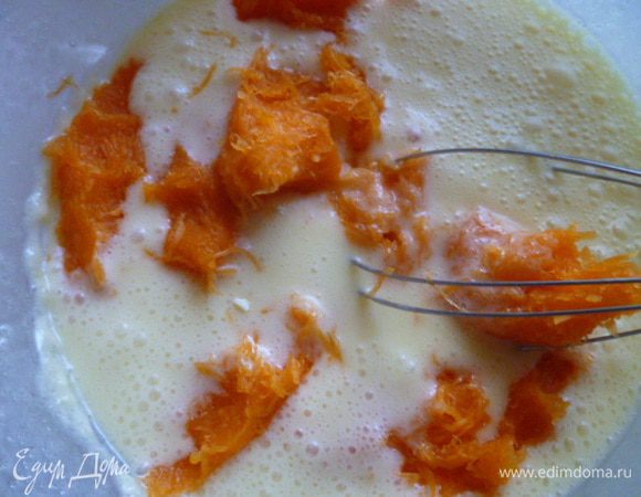 Добавить тыквенный жмых.