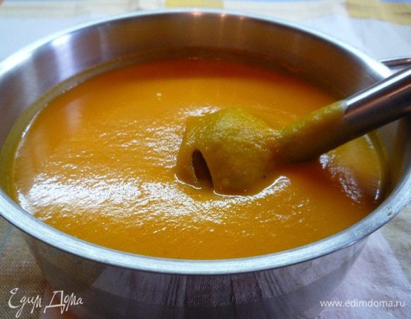 Взбиваем блендером до кремообразного состояния.