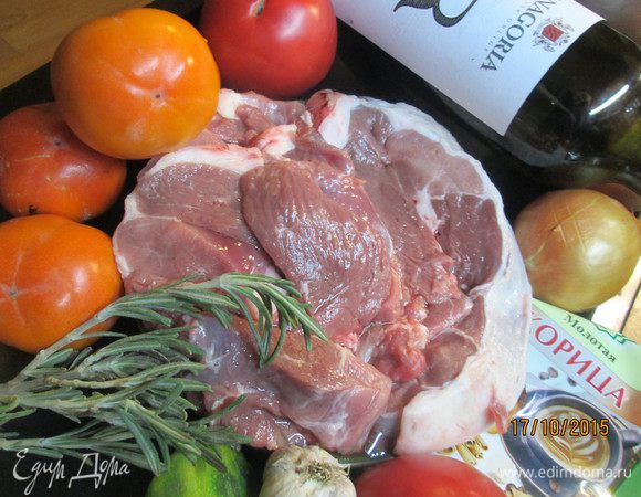 Подготовим все ингредиенты.