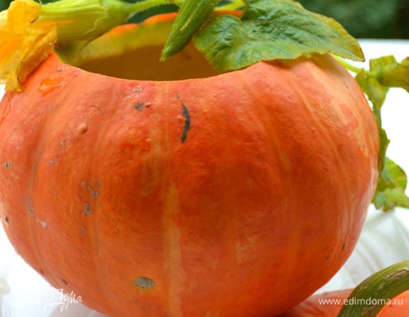 Тыкву полностью охладить. 