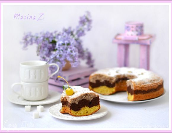 Выпекать кекс при 180 гр 50 мин.