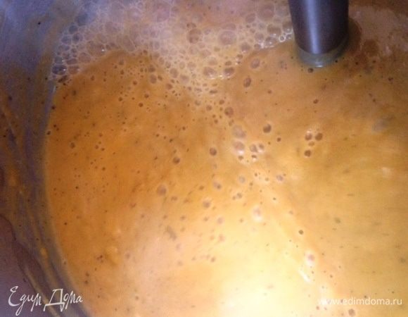 Пробиваем еще раз блендером.