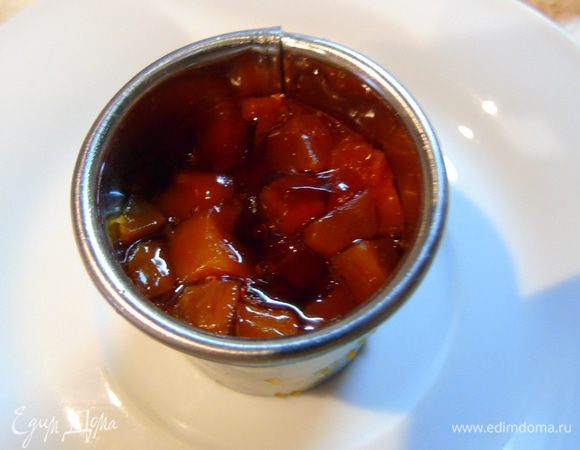  Дать тыкве чуть остыть и разложить по кольцам 4 см и заморозить.