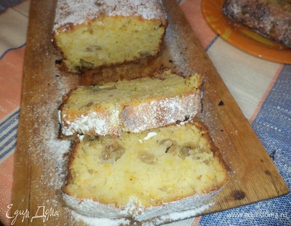 А вот такой кекс получается в разрезе.
Приятного аппетита!!!