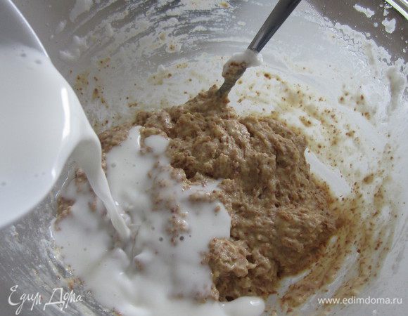 Добавляем в тесто.