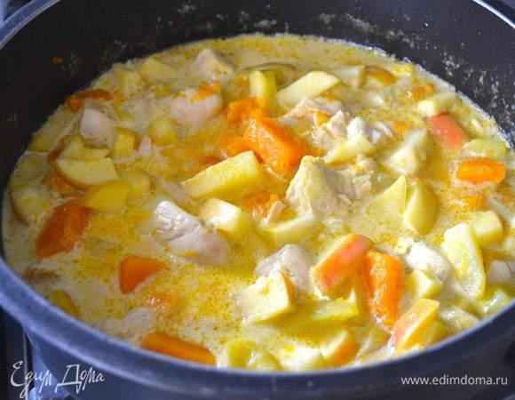 Вот и всё! Куриное рагу готово!